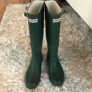 Green Hunter Boots